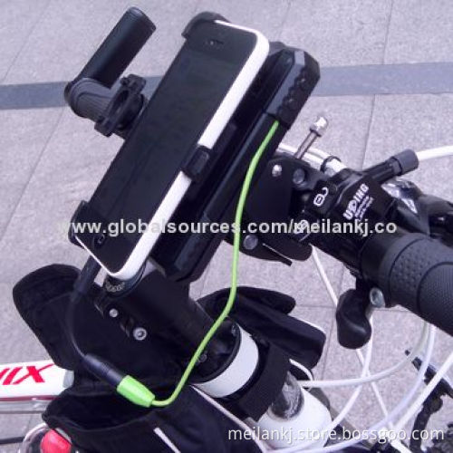 Water-resistant bicycle dynamo with high brightly flashlight, SOS